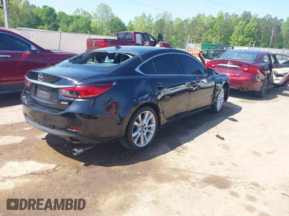 2015 Mazda 6 i Touring with VIN JM1GJ1T68F1171485, listed as a IAAI auction lot 42018487 with 208,916 mi miles and . Bid and sale history available at carsss.com. Image 4.
