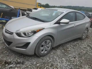 2016 Hyundai Elantra SE with VIN 5NPDH4AEXGH719961, listed as a Copart auction lot 59121585 with 136,643 mi miles and Salvage title. Bid and sale history available at DreamBid. Image 1.