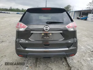 2016 Nissan Rogue SL with VIN 5N1AT2MT5GC794414, listed as a Copart auction lot 52225645 with 77,608 mi miles and Salvage Title. Bid and sale history available at carsss.com. Image 6.