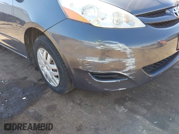2009 Toyota Sienna CE with VIN 5TDZK23CX9S225555, listed as a IAAI auction lot 41796532 with 153,325 mi miles and . Bid and sale history available at DreamBid. Image 6.