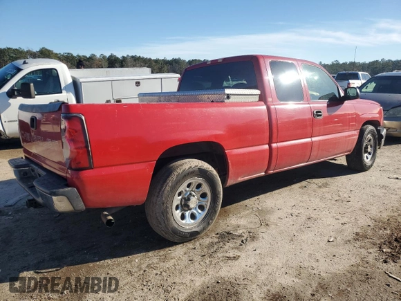 2006 Chevrolet Silverado 1500 Work Truck with VIN 1GCEC19X86Z227654, listed as a Copart auction lot 42624735 with 401,008 mi miles and Salvage Title. Bid and sale history available at carsss.com. Image 3.