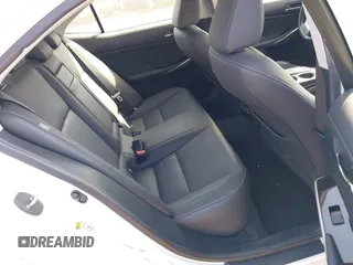 2015 Lexus IS 250 with VIN JTHBF1D23F5071504, listed as a IAAI auction lot 41791660 with 51,031 mi miles and . Bid and sale history available at carsss.com. Image 8.
