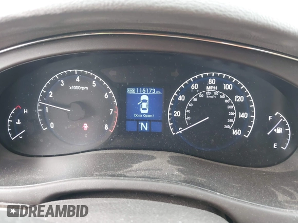 2009 Hyundai Genesis with VIN KMHGC46E59U058705, listed as a IAAI auction lot 41677047 with 115,173 mi miles and . Bid and sale history available at DreamBid. Image 7.