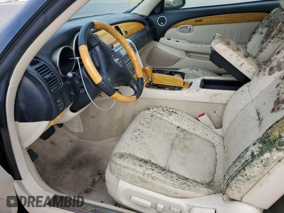 2004 Lexus SC 430 with VIN JTHFN48Y740060584, listed as a Copart auction lot 77255094 with Not Provided miles and Non Repairable. Bid and sale history available at DreamBid. Image 7.