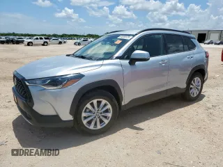 2024 Toyota Corolla Cross LE with VIN 7MUCAAAG6RV082490, listed as a Copart auction lot 64038125 with Not provided miles and Salvage title. Bid and sale history available at DreamBid. Image 1.