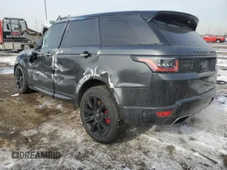 2019 Land Rover Range Rover Sport HST with VIN SALWS2SU3KA863610, listed as a Copart auction lot 44800065 with 62,469 mi miles and Clean title. Bid and sale history available at DreamBid. Image 2.