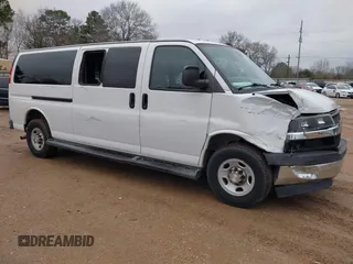 2020 Chevrolet Express Passenger LT z VIN 1GAZGPFG4L1121251, wystawiony jako IAAI lot #41306415 z przebiegiem 77 060 mil mil oraz . Historia ofert i sprzedaży dostępna na DreamBid. Obrazek 1.