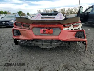 2021 Chevrolet Corvette 2LT with VIN 1G1YB3D43M5113843, listed as a Copart auction lot 41469765 with 0 mi miles and Salvage Title. Bid and sale history available at carsss.com. Image 6.