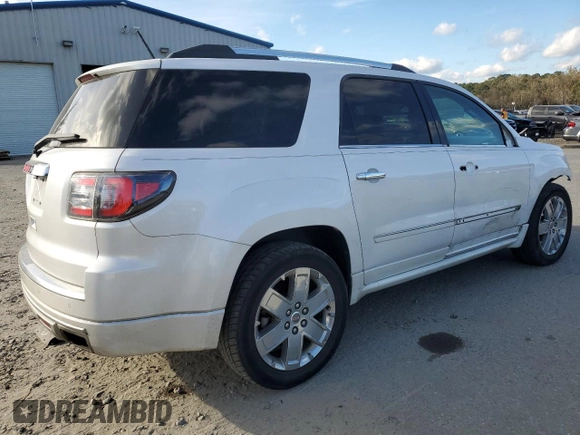 2016 GMC Acadia Denali with VIN 1GKKRTKD2GJ339142, listed as a Copart auction lot 82953324 with 127,339 mi miles and Salvage Title. Bid and sale history available at carsss.com. Image 3.