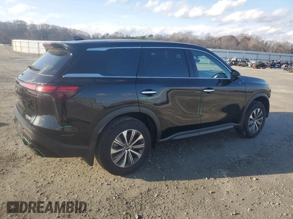 2024 Infiniti QX60 Pure с VIN 5N1DL1ES7RC339662, выставлен на аукционе Copart как лот 85735864 с пробегом 1 601 миль миль и Списание • Salvage title. История ставок и продаж доступна на DreamBid. Изображение 3.