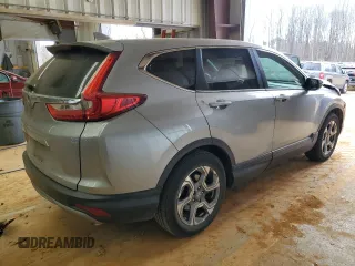 2019 Honda CR-V EX with VIN 2HKRW1H52KH512876, listed as a Copart auction lot 43337215 with 107,566 mi miles and Salvage Title. Bid and sale history available at DreamBid. Image 3.