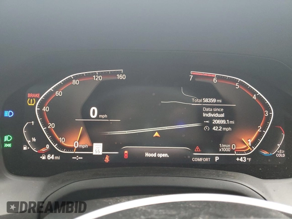 2019 BMW 3 Series 330i с VIN WBA5R1C5XKAJ98329, выставлен на аукционе Copart как лот 49005885 с пробегом 58 359 миль миль и Списание • Salvage title. История ставок и продаж доступна на DreamBid. Изображение 9.