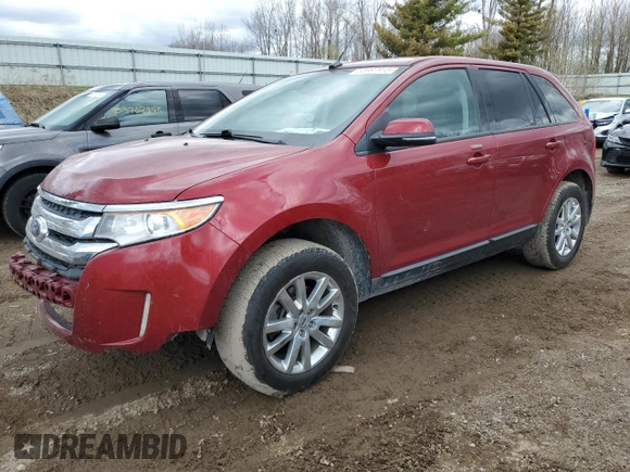 2014 Ford Edge SEL with VIN 2FMDK3JC0EBB40881, listed as a Copart auction lot 53697915 with 76,846 mi miles and Clean Title. Bid and sale history available at carsss.com. Image 1.