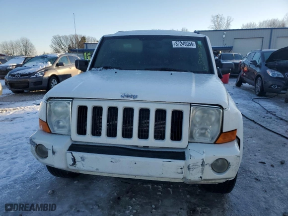 2006 Jeep Commander with VIN 1J8HG48N36C257790, listed as a Copart auction lot 87249054 with 158,292 mi miles and Clean Title. Bid and sale history available at carsss.com. Image 5.