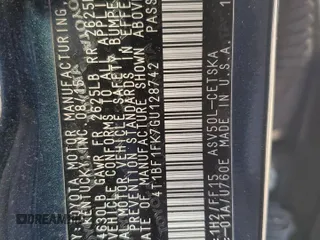 2016 Toyota Camry XLE with VIN 4T1BF1FK7GU128742, listed as a Copart auction lot 50316315 with Not Provided miles and Salvage Title. Bid and sale history available at carsss.com. Image 12.