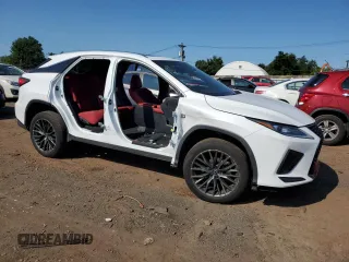 2021 Lexus RX with VIN 2T2SZMDA1MC289941, listed as a Copart auction lot 63804184 with 0 mi miles and Salvage Title. Bid and sale history available at carsss.com. Image 4.