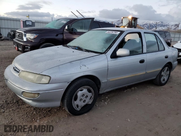 1996 Kia Sephia RS with VIN KNAFA125XT5263638, listed as a Copart auction lot 84226794 with 81,196 mi miles and Clean Title. Bid and sale history available at DreamBid. Image 1.