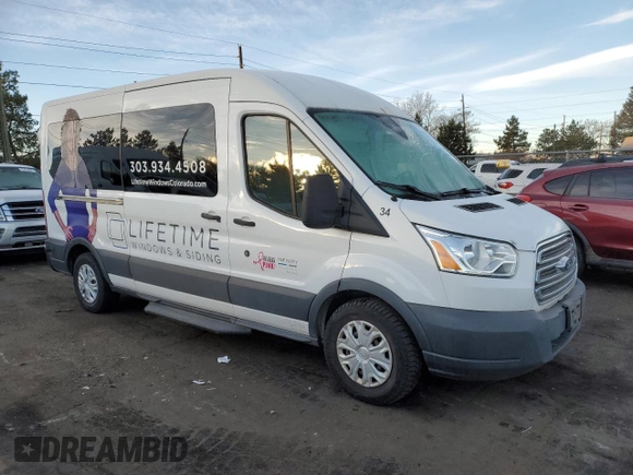 2017 Ford Transit Passenger XL with VIN 1FBAX2CG6HKA45405, listed as a Copart auction lot 85974624 with 118,520 mi miles and Clean Title. Bid and sale history available at carsss.com. Image 4.