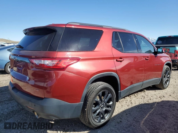2019 Chevrolet Traverse RS with VIN 1GNEVJKW7KJ226510, listed as a Copart auction lot 46842685 with 108,426 mi miles and Salvage Title. Bid and sale history available at carsss.com. Image 3.
