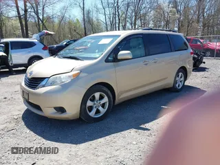 2012 Toyota Sienna LE AAS with VIN 5TDKK3DC9CS184090, listed as a IAAI auction lot 42123891 with 162,065 mi miles. Bid and sale history available at carsss.com. Image 17.