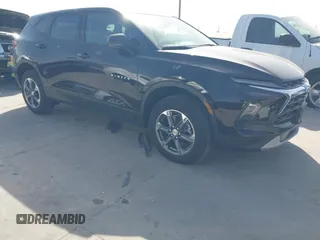 2025 Chevrolet Blazer LT z VIN 3GNKBCR40SS183154, wystawiony jako IAAI lot #41854223 z przebiegiem 2 232 mil mil oraz . Historia ofert i sprzedaży dostępna na DreamBid. Obrazek 1.