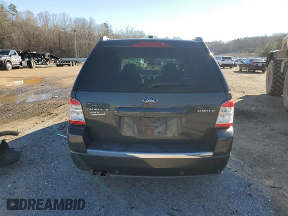 2008 Ford Taurus X Limited z VIN 1FMDK03W28GA15013, wystawiony jako Copart lot #87662635 z przebiegiem 231 919 mil mil oraz Szkoda całkowita • Salvage title. Historia ofert i sprzedaży dostępna na DreamBid. Obrazek 6.