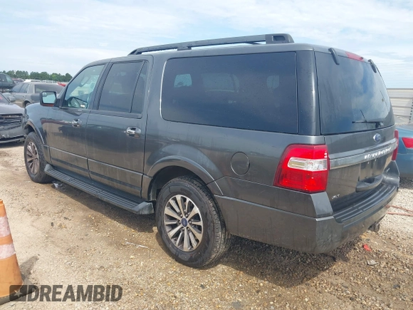 2017 Ford Expedition Max XLT z VIN 1FMJK1HT5HEA35548, wystawiony jako IAAI lot #42435767 z przebiegiem 141 955 mil mil oraz . Historia ofert i sprzedaży dostępna na DreamBid. Obrazek 3.