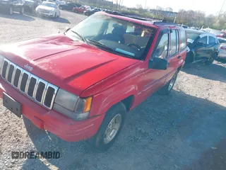 1998 Jeep Grand Cherokee Laredo with VIN 1J4GZ48Y6WC290798, listed as a IAAI auction lot 41816161 with 299,875 mi miles. Bid and sale history available at carsss.com. Image 17.