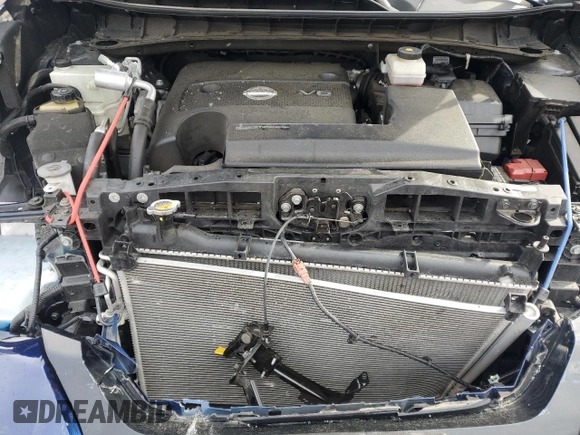 2021 Nissan Murano SL with VIN 5N1AZ2CS3MC121379, listed as a Copart auction lot 44755355 with 34,599 mi miles and Salvage Title. Bid and sale history available at DreamBid. Image 11.