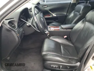 2006 Lexus IS 350 z VIN JTHBE262665011450, wystawiony jako Copart lot #55857015 z przebiegiem 141 735 mil mil oraz Szkoda całkowita • Salvage title. Historia ofert i sprzedaży dostępna na DreamBid. Obrazek 7.