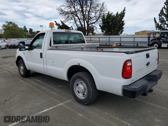 2013 Ford F-250 XL with VIN 1FTBF2A60DEB82054, listed as a Copart auction lot 50368074 with 34,182 mi miles and Clean Title. Bid and sale history available at DreamBid. Image 2.