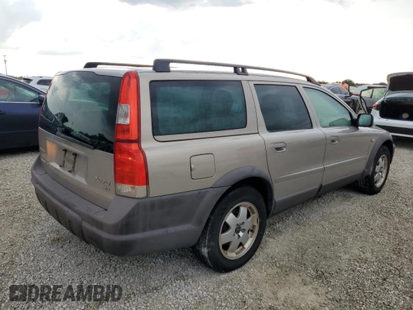 2004 Volvo V70 XC70 with VIN YV1SZ59H341127307, listed as a Copart auction lot 74380104 with 0 mi miles and Salvage Title. Bid and sale history available at carsss.com. Image 3.
