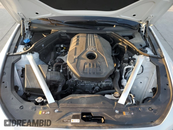 2022 Genesis G70 2.0T with VIN KMTG34TA7NU103693, listed as a Copart auction lot 73323644 with 10,901 mi miles and Salvage Title. Bid and sale history available at carsss.com. Image 11.