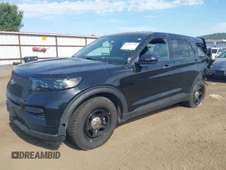 2023 Ford Police Interceptor z VIN 1FM5K8AC8PGB59787, wystawiony jako IAAI lot #42607731 z przebiegiem 23 205 mil mil oraz . Historia ofert i sprzedaży dostępna na DreamBid. Obrazek 2.