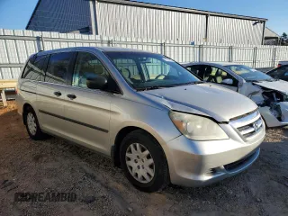 2005 Honda Odyssey LX with VIN 5FNRL38205B093617, listed as a Copart auction lot 49765025 with 271,363 mi miles and Salvage title. Bid and sale history available at DreamBid. Image 4.