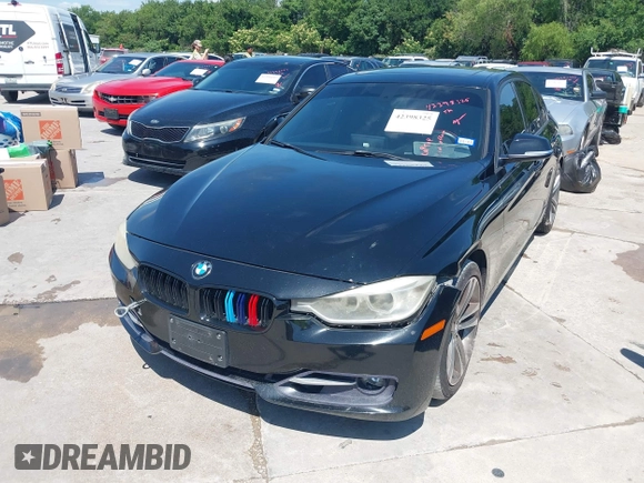 2013 BMW 3 Series 335i with VIN WBA3A9G56DNR97043, listed as a IAAI auction lot 42398325 with Not provided miles and . Bid and sale history available at DreamBid. Image 6.