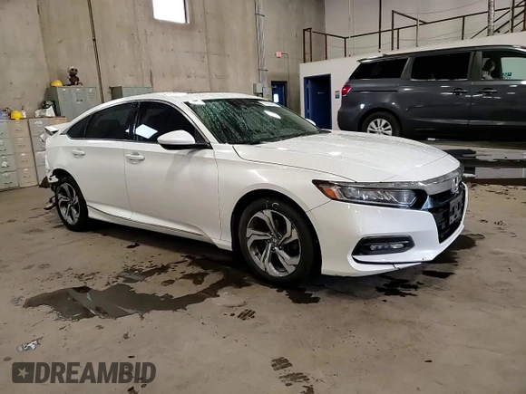 2018 Honda Accord EX z VIN 1HGCV1F49JA021392, wystawiony jako Copart lot #51633705 z przebiegiem 121 158 mil mil oraz Szkoda całkowita • Salvage title. Historia ofert i sprzedaży dostępna na DreamBid. Obrazek 10.