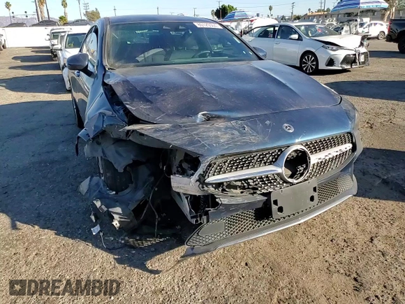 2021 Mercedes-Benz CLA with VIN W1K5J4HB6MN158079, listed as a Copart auction lot 80129504 with 15,222 mi miles and Salvage Title. Bid and sale history available at carsss.com. Image 11.
