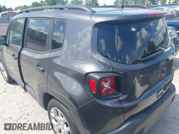 2018 Jeep Renegade Latitude with VIN ZACCJABB6JPJ47186, listed as a IAAI auction lot 42566363 with 182,404 mi miles and . Bid and sale history available at DreamBid. Image 3.