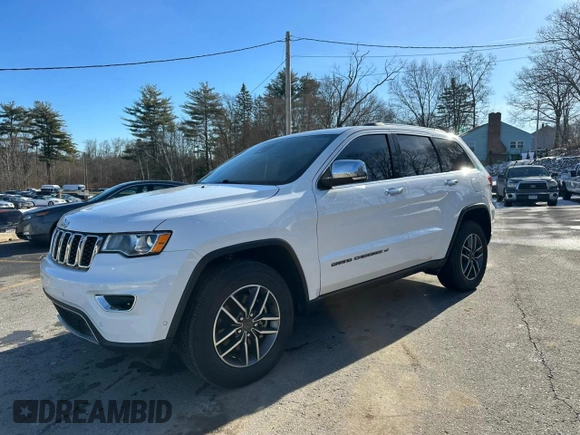 2022 Jeep Grand Cherokee WK Limited with VIN 1C4RJFBG0NC176117, listed as a Copart auction lot 87038184 with 38,414 mi miles and Non Repairable. Bid and sale history available at carsss.com. Image 1.