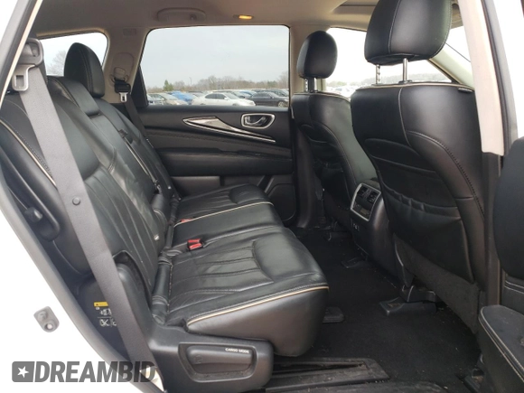 2019 Infiniti QX60 Luxe with VIN 5N1DL0MM7KC526872, listed as a Copart auction lot 43431365 with 123,058 mi miles and Salvage Title. Bid and sale history available at DreamBid. Image 12.