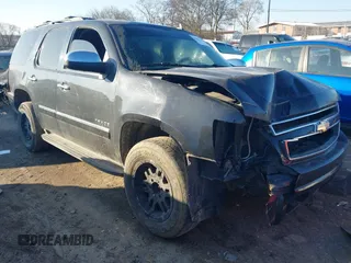2010 Chevrolet Tahoe LTZ with VIN 1GNUKCE07AR168650, listed as a IAAI auction lot 41033263 with 296,288 mi miles and . Bid and sale history available at DreamBid. Image 1.