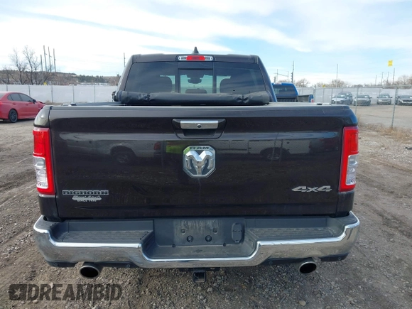 2019 Ram 1500 Big Horn/Lone Star with VIN 1C6SRFFT7KN781986, listed as a IAAI auction lot 41725219 with 62,351 mi miles. Bid and sale history available at carsss.com. Image 17.