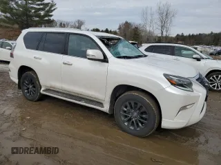 2023 Lexus GX with VIN JTJAM7BX7P5373123, listed as a Copart auction lot 46045245 with 11,498 mi miles and Salvage Title. Bid and sale history available at carsss.com. Image 4.