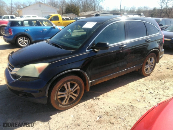 2010 Honda CR-V EX-L with VIN 5J6RE4H76AL056133, listed as a IAAI auction lot 41822496 with 255,778 mi miles. Bid and sale history available at carsss.com. Image 2.