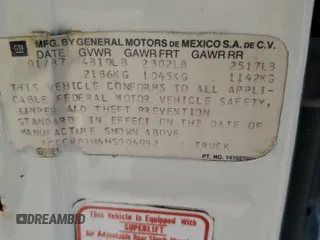 1987 Chevrolet El Camino with VIN 3GCCW80H6HS906982, listed as a Copart auction lot 72517484 with 97,070 mi miles and Salvage Title. Bid and sale history available at carsss.com. Image 12.