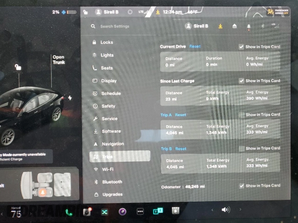 2022 Tesla Model 3 Long Range z VIN 5YJ3E1EB9NF134819, wystawiony jako Copart lot #49639365 z przebiegiem 49 245 mil mil oraz Szkoda całkowita • Salvage title. Historia ofert i sprzedaży dostępna na DreamBid. Obrazek 9.