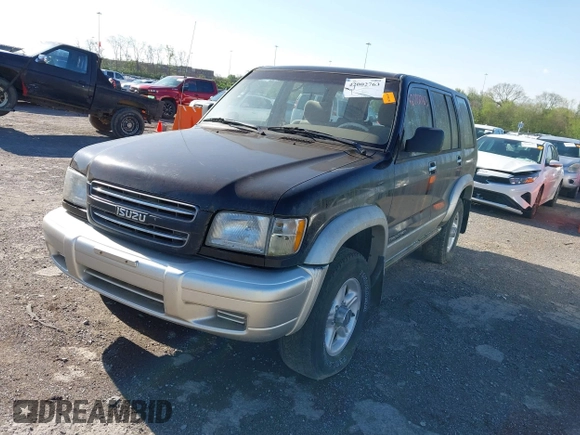 2000 Isuzu Trooper S with VIN JACDJ58X7Y7J06010, listed as a IAAI auction lot 42002763 with 165,285 mi miles and . Bid and sale history available at DreamBid. Image 2.