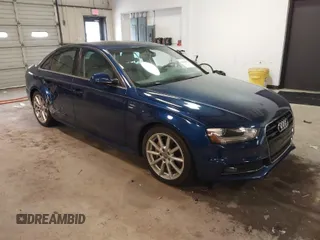 2015 Audi A4 Premium Plus with VIN WAUFFAFL2FN018024, listed as a IAAI auction lot 41364003 with 62,148 mi miles. Bid and sale history available at carsss.com. Image 1.