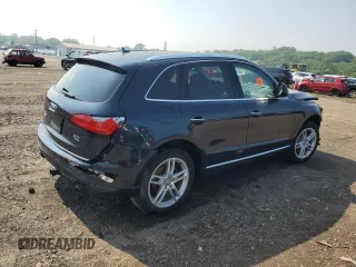 2015 Audi Q5 Premium Plus with VIN WA1LFAFP7FA131185, listed as a Copart auction lot 59782215 with 164,907 mi miles and Salvage title. Bid and sale history available at DreamBid. Image 3.